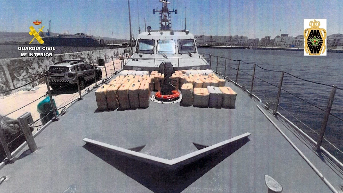 Droga incautada por la Guardia Civil