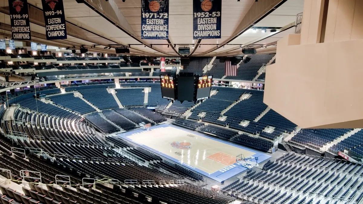 El Madison Square Garden, considerado La Meca del baloncesto