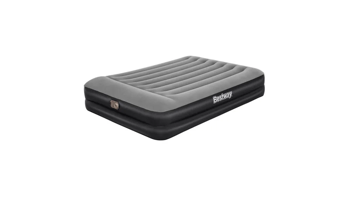 BESTWAY Cama Hinchable Doble Tritech Queen con bomba CA Incorporada 203x152x46 c