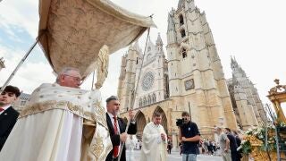León celebra con entusiasmo el Corpus Christie