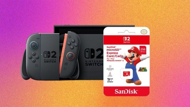 Llena de juegos tu Switch 2 con la Micro SD Express de 256 GB