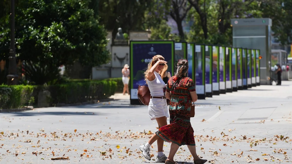 El calor pondrá hoy en aviso a más de la mitad de España, con tormentas en Asturias, Cantabria y CyL