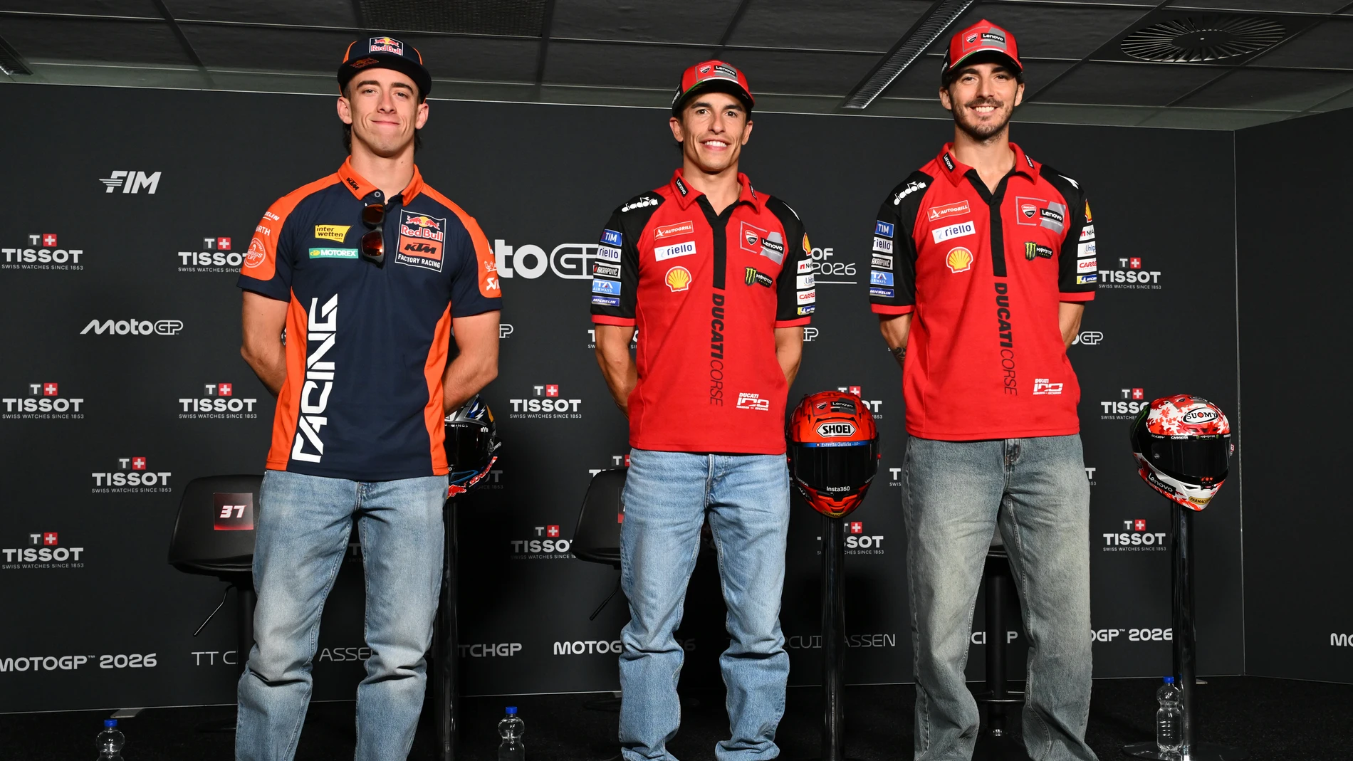 Pecco Bagnaia, a Pedro Acosta: "Marc Márquez no es un monstruo"