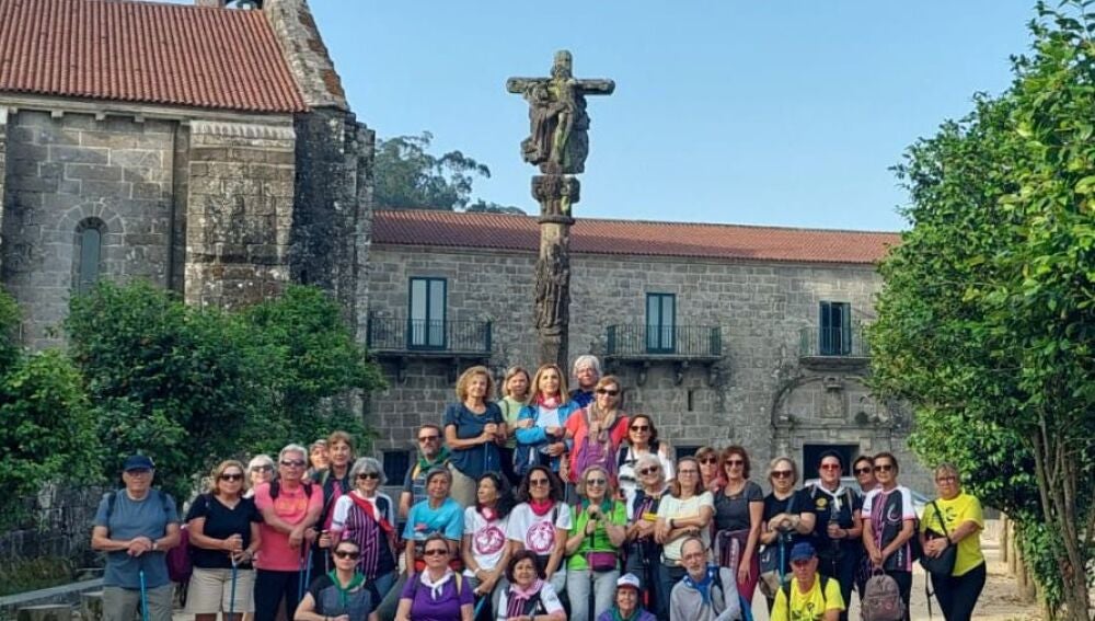 Paso por el Monasterio de Armenteira