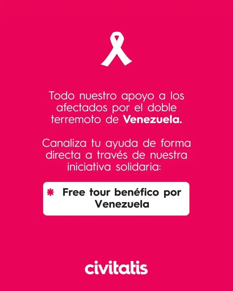 Free tour benéfico por Venezuela