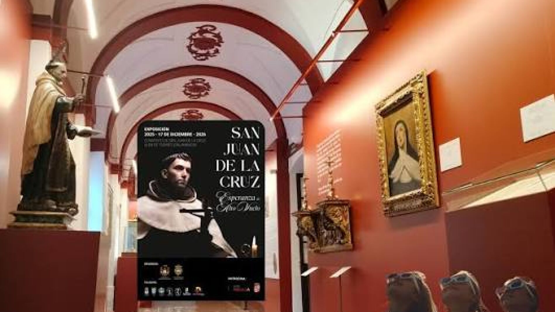 La Basílica de la Santa, en Ávila, acoge del 28 de julio al 7 de agosto 'Esperanza de alto vuelo', la exposición itinerante sobre San Juan de la Cruz