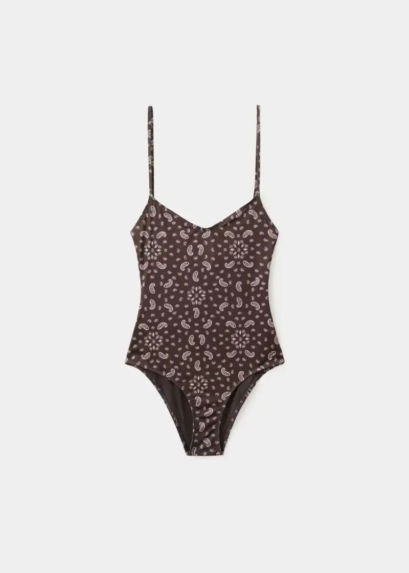 Bañador estampado Paisley.