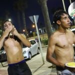 Jos&eacute; Manuel panadero atrincherado en Ceuta: " Vienen todos con dinero y buenas zapatillas"
