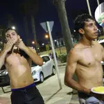 José Manuel panadero atrincherado en Ceuta: " Vienen todos con dinero y buenas zapatillas"