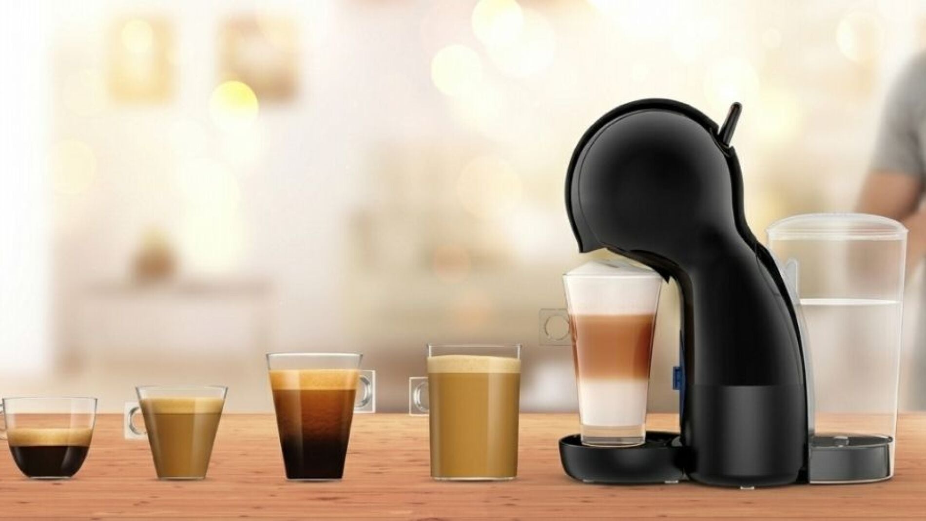 La Krups Dolce Gusto Piccolo XS en negro incluye 48 cápsulas y cuesta menos que la versión sin café