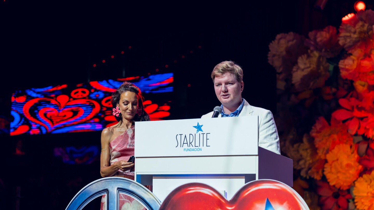 Telma Ortiz en la Gala Starlite.