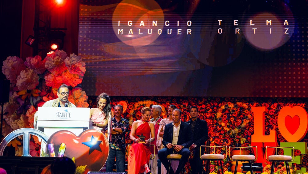 Telma Ortiz en la Gala Starlite.