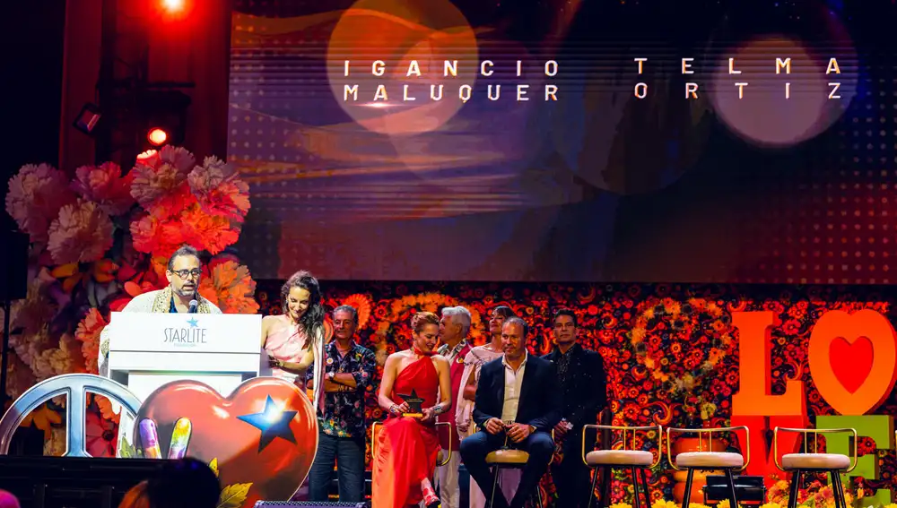 Telma Ortiz en la Gala Starlite.