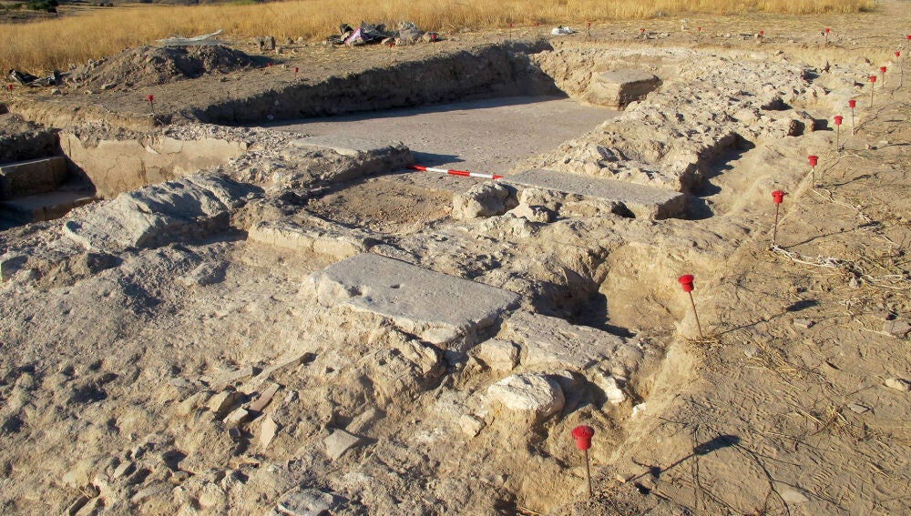 Yacimiento arqueológico romano de Caraca en Driebes, Guadalajara