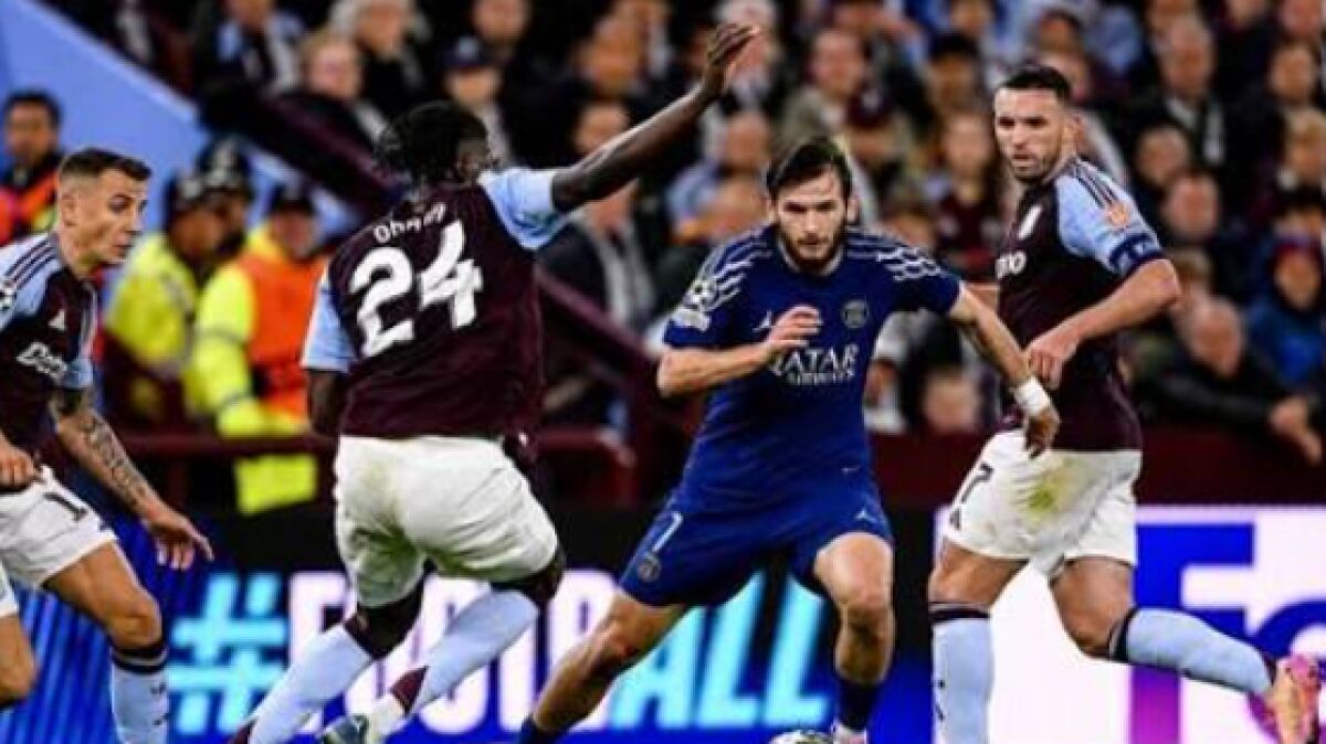 PSG Defeat Aston Villa 2-1 to Retain UEFA Super Cup