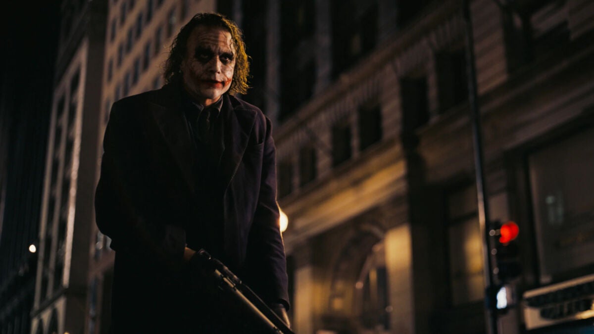 Batman Caped Crusader Joker Pays Homage to Heath Ledger