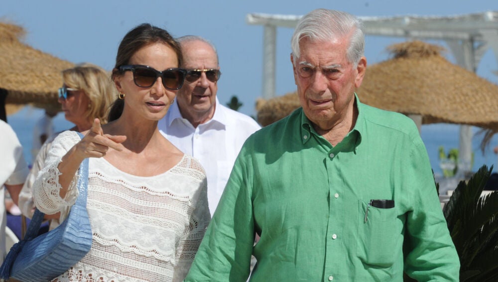 Isabel Preysler y Mario Vargas Llosa en Marbella
