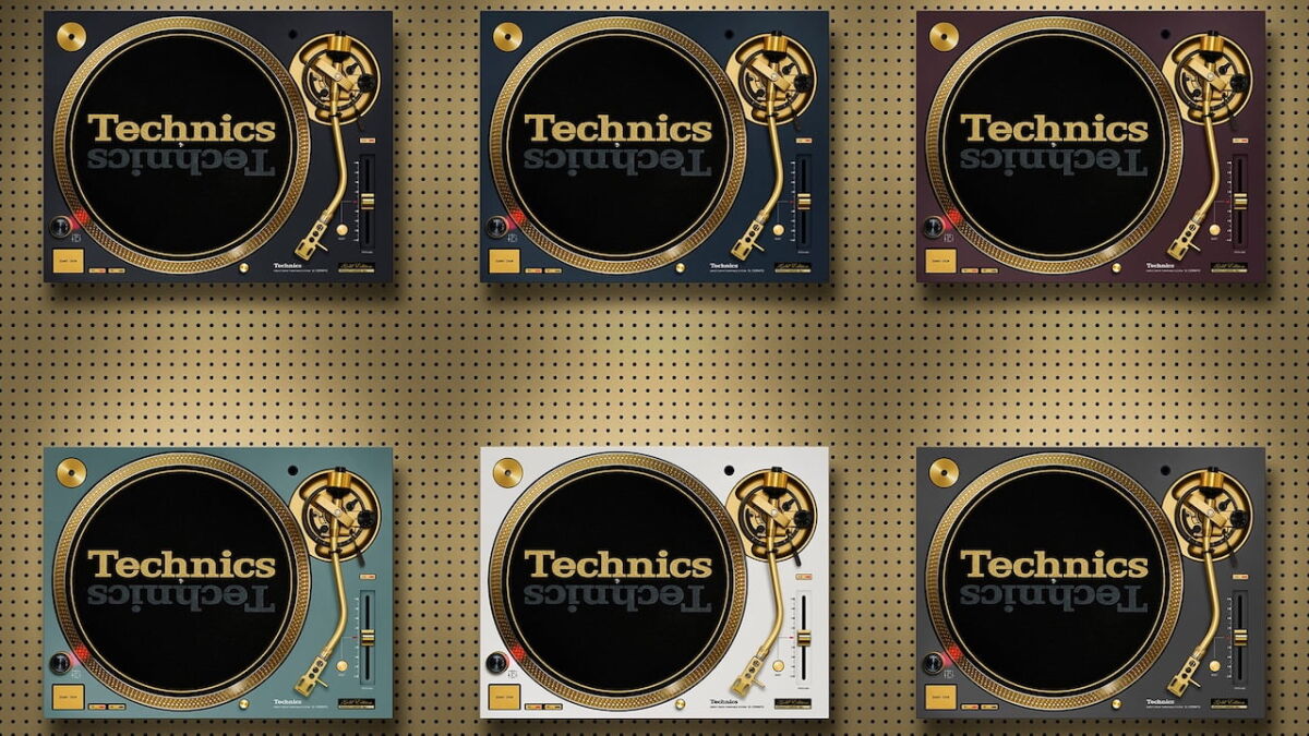 Technics Unveils Gold SL-1200M7G Anniversary Model