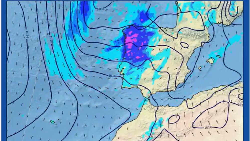 Una nueva borrasca afectará a España miércoles y jueves