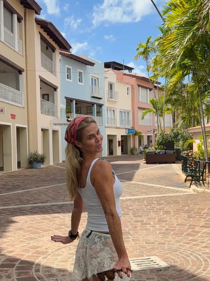 Amelia Bono en República Dominicana.