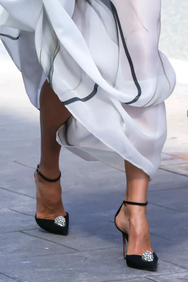 Zapatos de tacón de Nieves Álvarez.