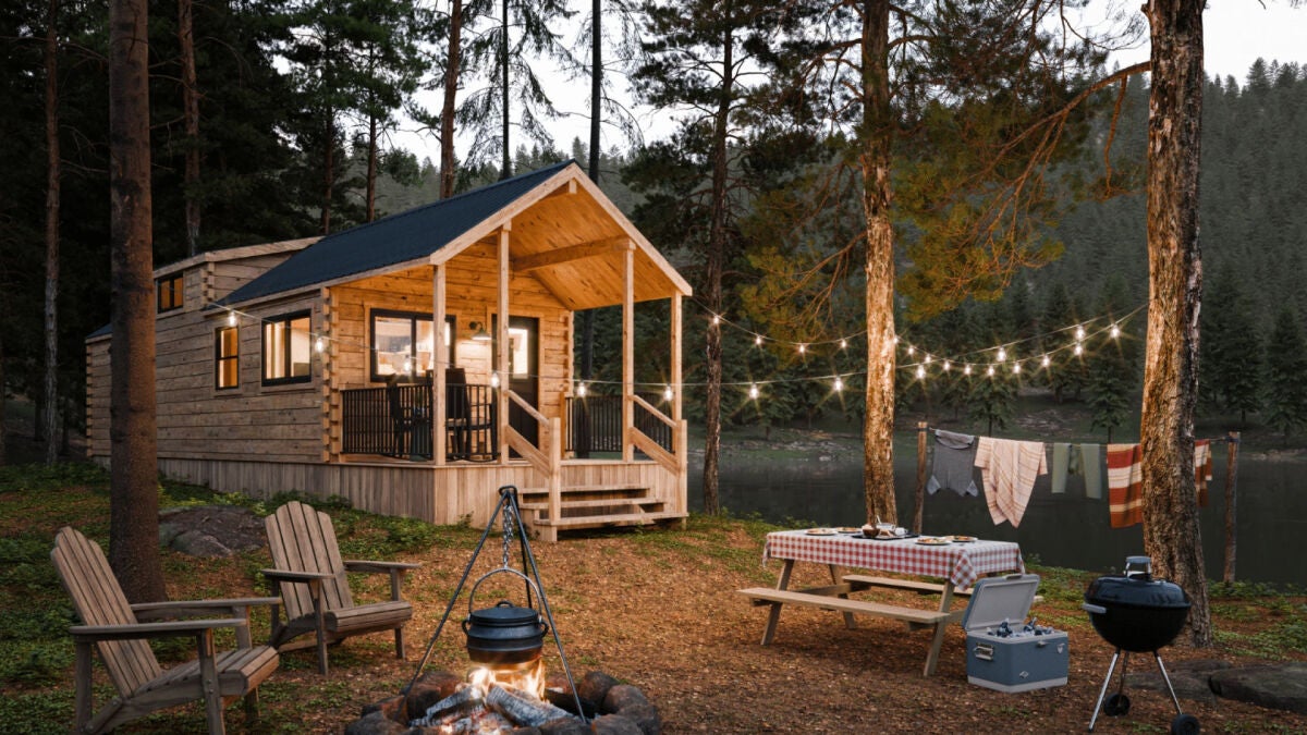 Zook Cabins Launches 3.7 Metre Wide Aspen Park Log Cabin