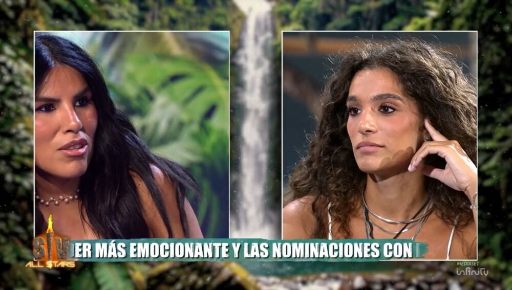 Isa Pantoja y Alma Bollo en "Supervivientes All Stars"