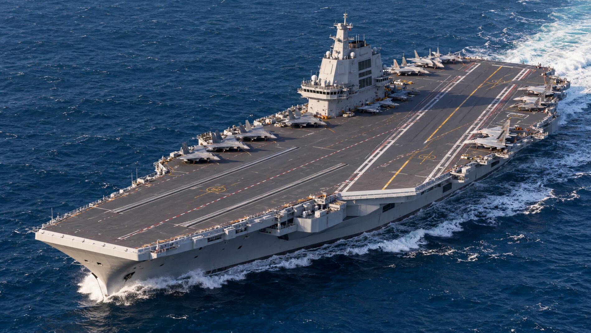 China construye un superportaaviones que podría ser más largo que el mayor de EE UU y llevar 90 aeronaves