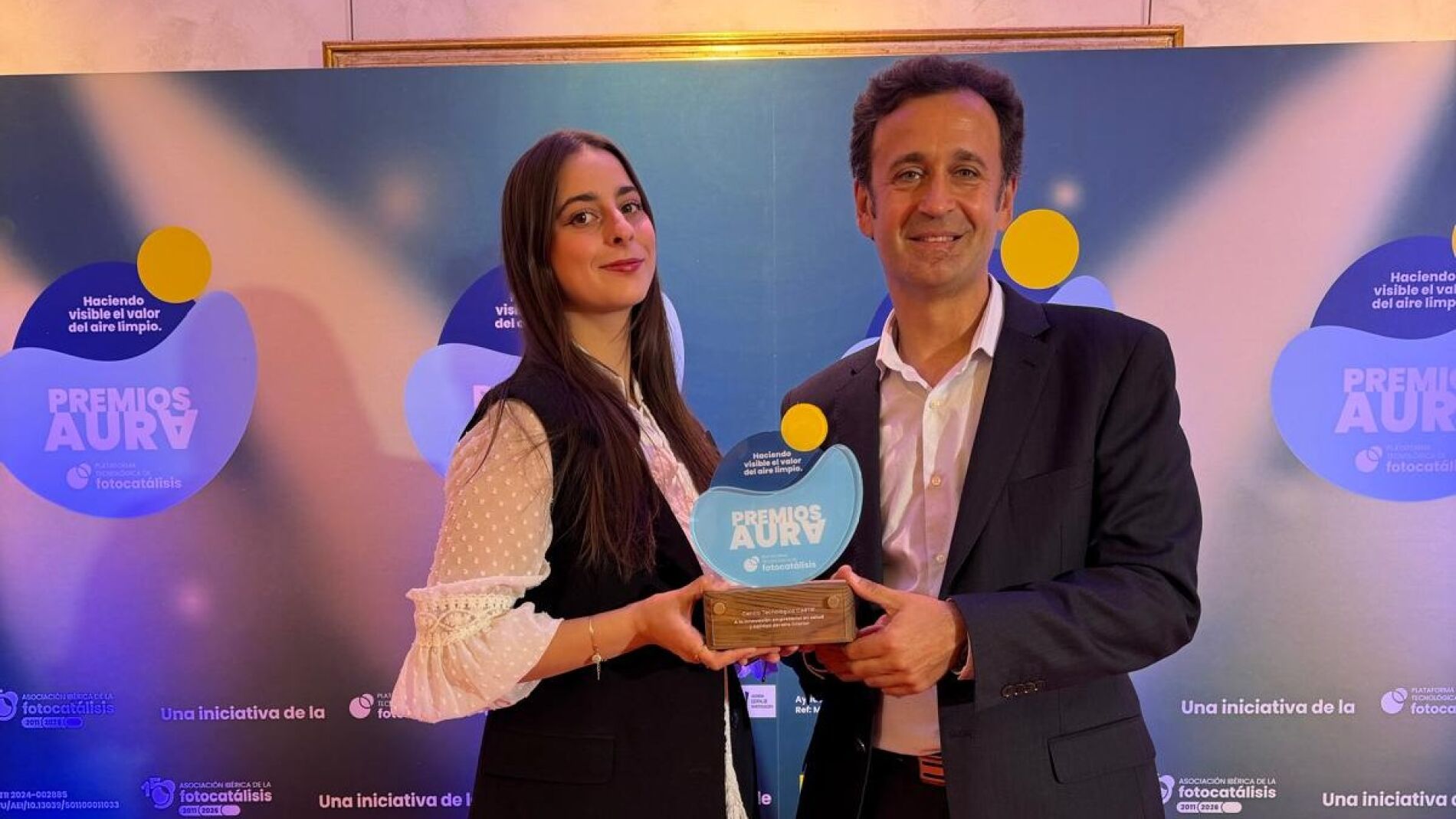 CARTIF recibe el premio AURA por su investigación para mejorar la calidad del aire interior
