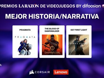 Premios La Razón de Videojuegos by Difoosion 2026: estos son los finalistas a Mejor Historia/Narrativa