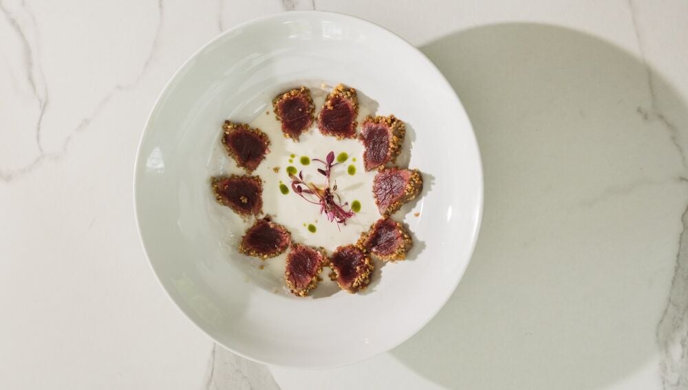 Tataki de atún rojo. Mies