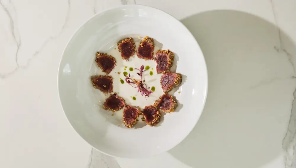 Tataki de atún rojo. Mies