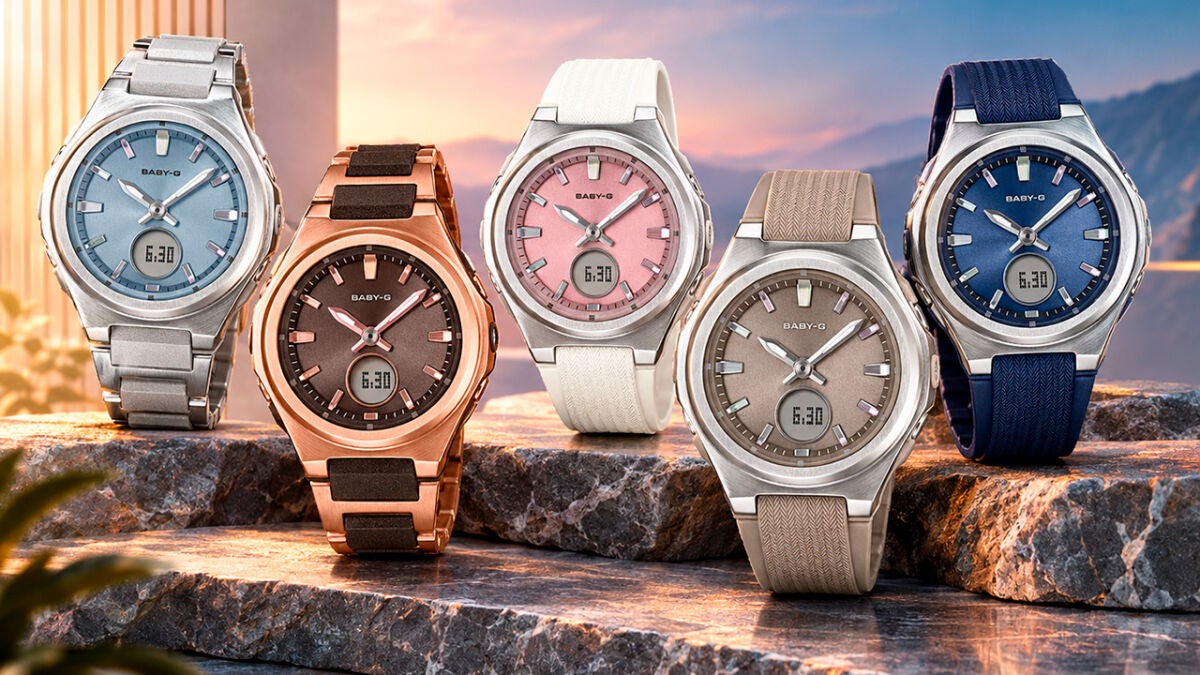 Casio Launches Baby-G BGA-3000 Solar Watch Line in Japan