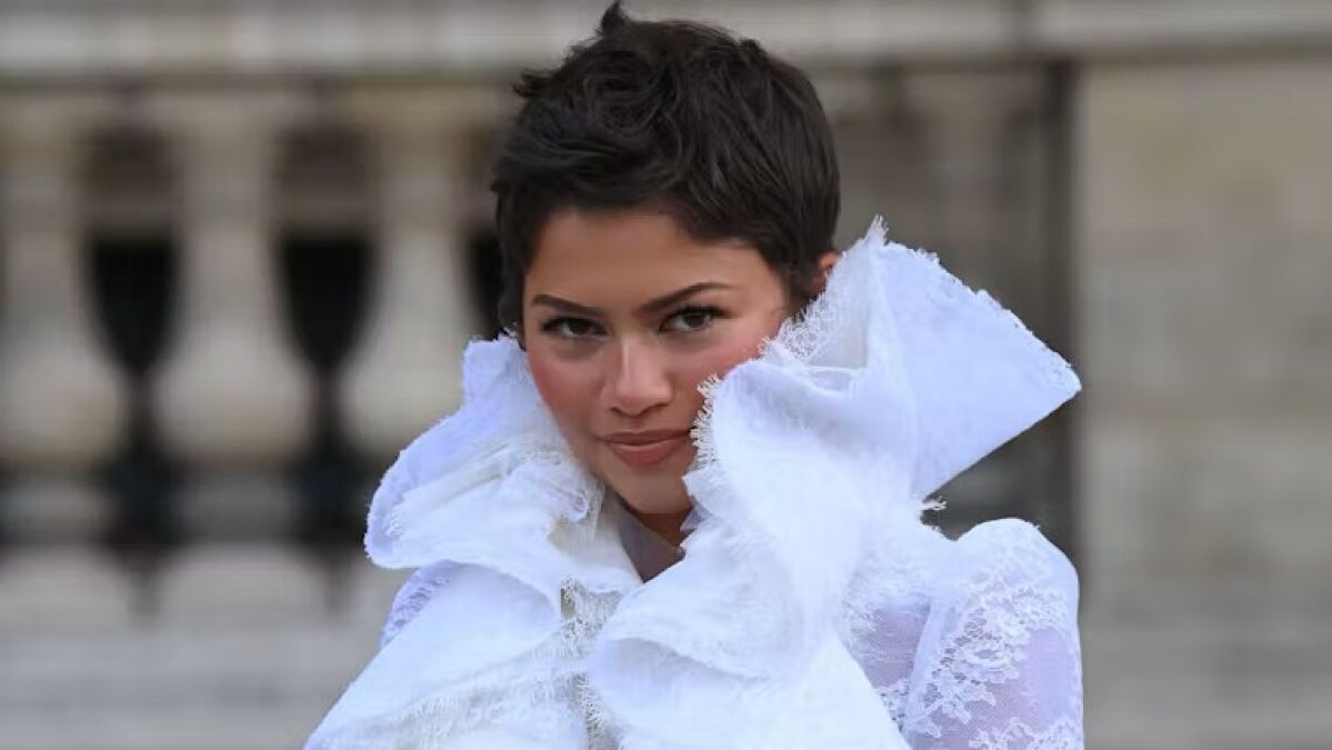 Zendaya Restyles Louis Vuitton Bolero with Jeans in Paris