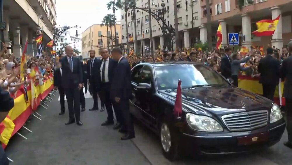 VIsita oficial de los Reyes a Ceuta, en imágenes
