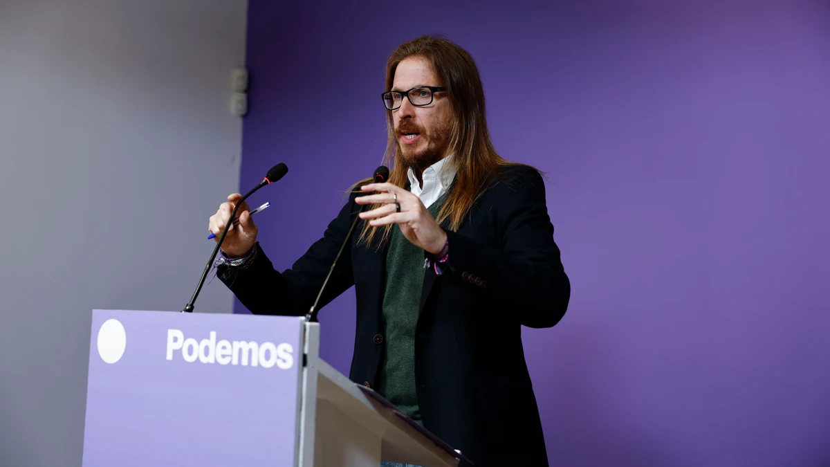 Rueda de prensa de Pablo Fernández (Podemos)