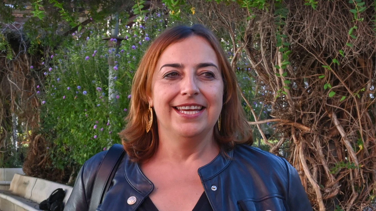 secretaria general del PSOE de Palencia y alcaldesa de la capital, Miriam Andrés