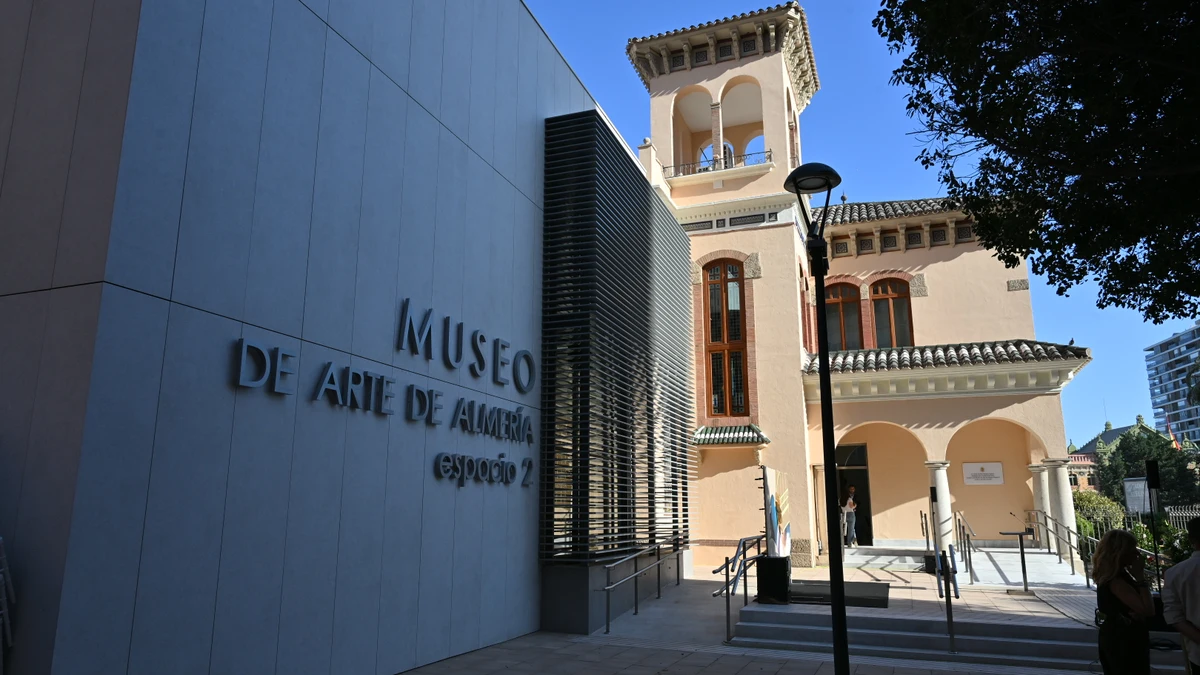 Fachada del nuevo Museo del Arte de Almería-Espacio 2, referente de la sostenibilidad