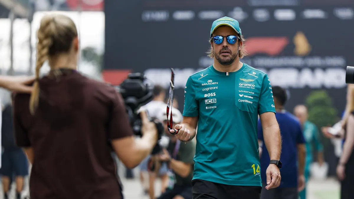 Fórmula 1/GP Estados Unidos.- Fernando Alonso: "Soy razonablemente optimista con el próximo año"