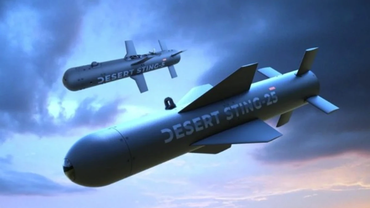 Bombas guiadas Desert Sting 16 como las compradas por Marruecos