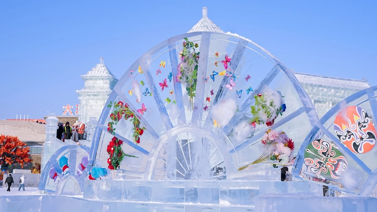 Abanico de Hielo. Harbin