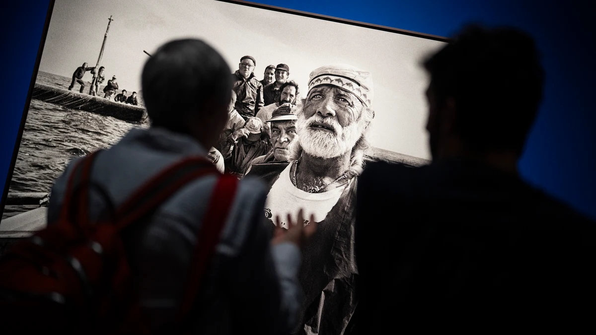 Exposición AQUA MATER de Sebastião Salgado en Madrid. David Jar