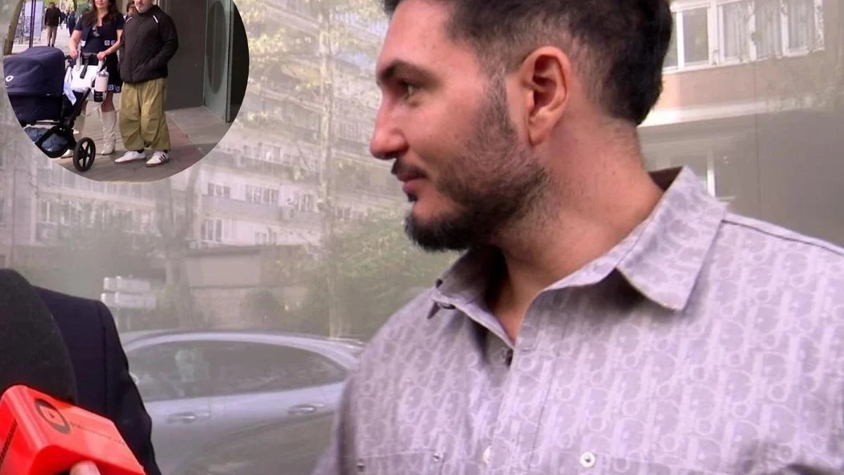 Omar Montes, implacable, explota contra Rocío Muñoz, impasible a pocos metros con su hijo