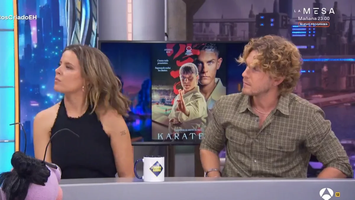 Patrick Criado y Andrea Ros en 'El Hormiguero'