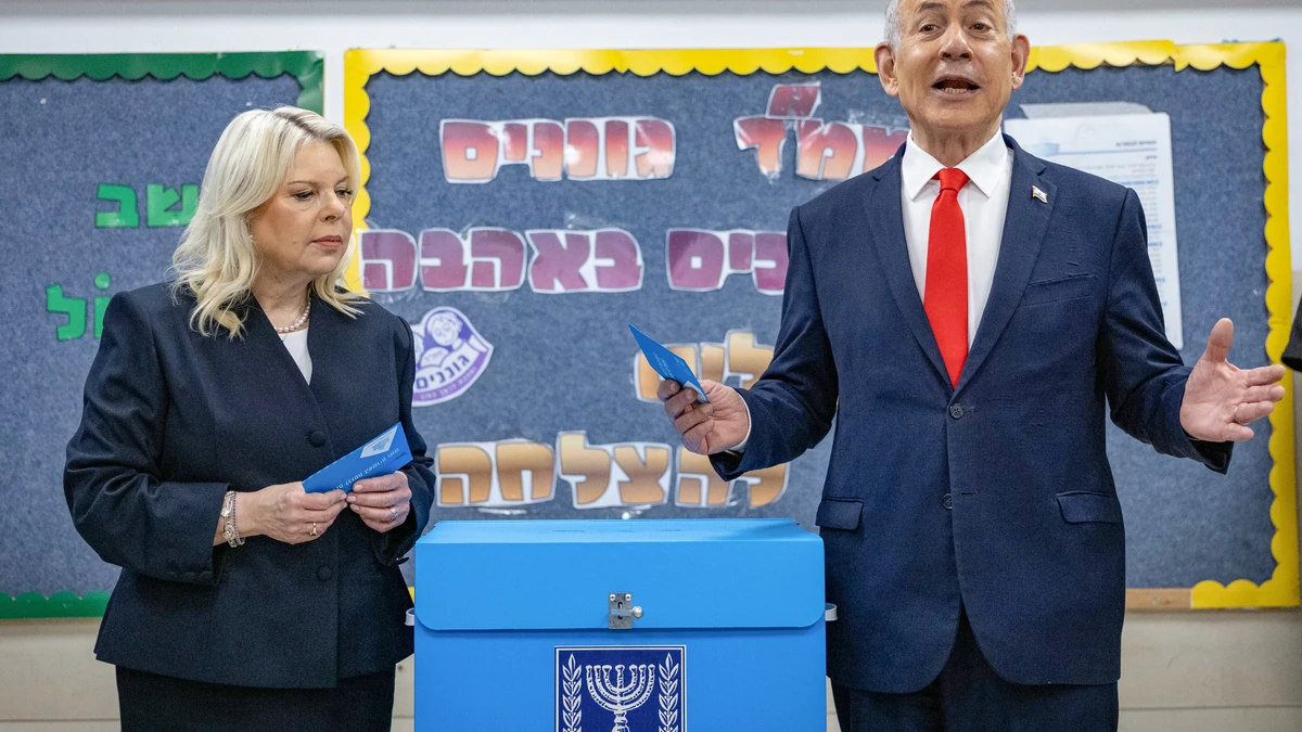 Los sondeos a pie de urna conceden la victoria a Netanyahu, pero sin mayoría para gobernar