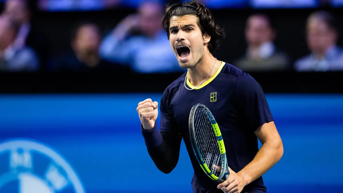Tenis.- AMP. Alcaraz se divierte en su estreno en Viena y Landaluce roza la sorpresa ante Zverev