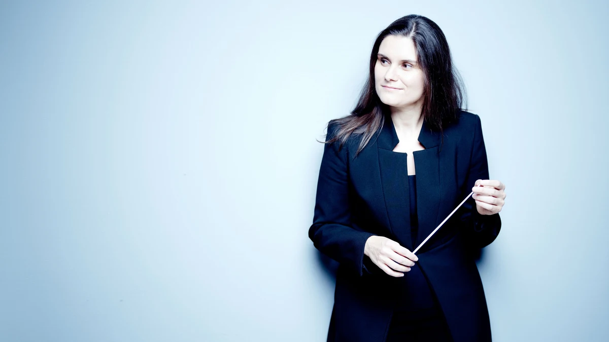 La directora de orquesta Delyana Lazarova