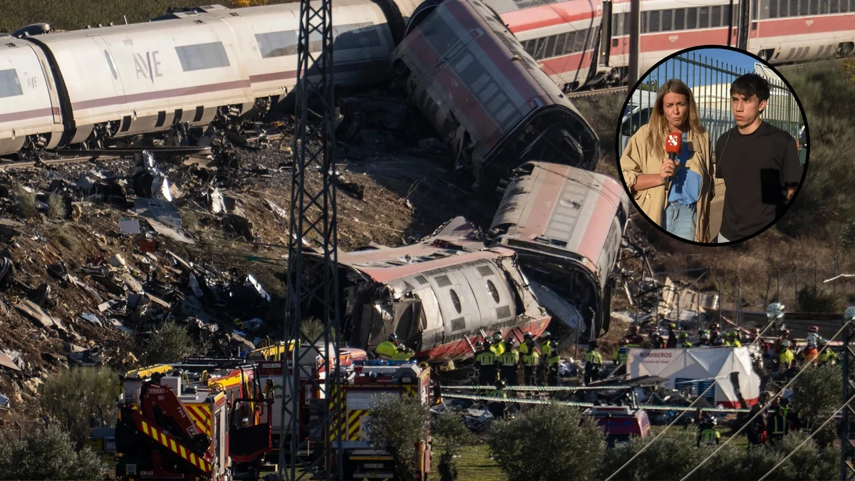 Tangui, superviviente del accidente de trenes: "Hemos visto muchos muertos, muchos heridos con heridas muy serias"