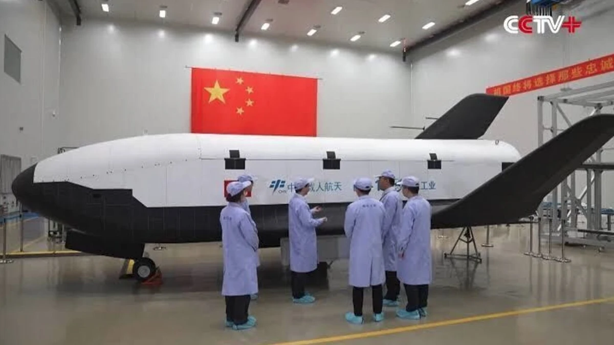 Nave espacial china Shenlong.
