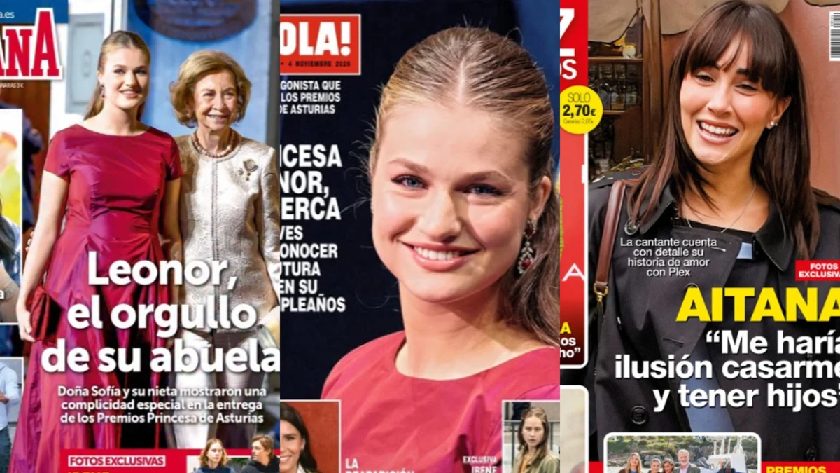 Portadas de las revistas del corazón del 28 de octubre de 2026
